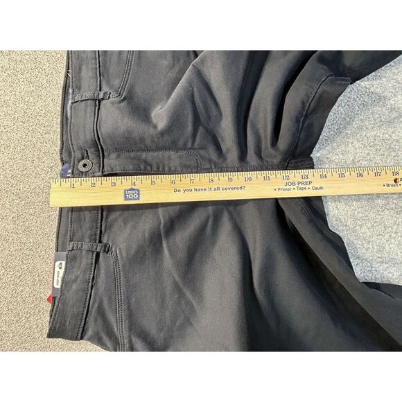 Gap Skinny Pants 14 Back Pockets Black Cotton Stretch New - Picture 6 of 12